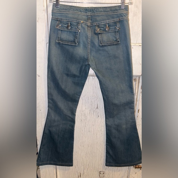 🦋Vintage Low Rise Flare Denim/Jeans by GIO🦋 - Picture 6 of 6